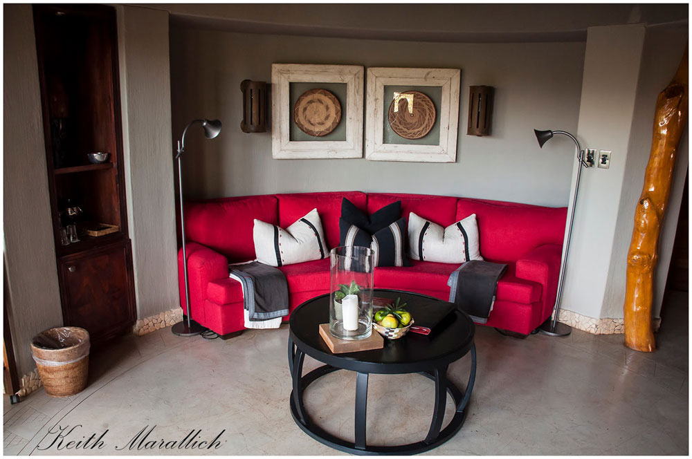 Safari Suite Lounge  - Thanda Safari Lodge, Thanda Private Game Reserve - Zululand Reservations