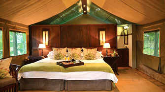 Falaza Game Park luxury tented accommodation KwaZulu-Natal Hluhluwe iMfolozi Game Reserve