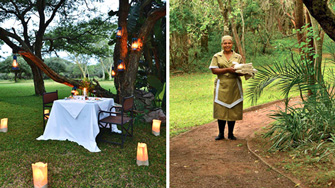 Falaza Game Park luxury tented accommodation KwaZulu-Natal Hluhluwe iMfolozi Game Reserve