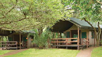 Falaza Game Park luxury tented accommodation KwaZulu-Natal Hluhluwe iMfolozi Game Reserve