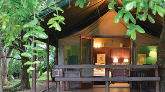 Falaza Game Park luxury tented accommodation KwaZulu-Natal Hluhluwe iMfolozi Game Reserve