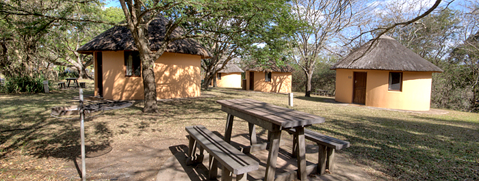 2 Bed Rondavels Hilltop Camp Accommodation Booking Rondavels Hluhluwe iMfolozi uMfolozi Game Reserve Game Park