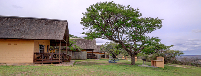 2 Bed Chalet - Mpila Camp Hluhluwe iMfolozi uMfolozi Game Reserve Self-catering Accommodation KwaZulu-Natal South Africa Big 5 Safari Park