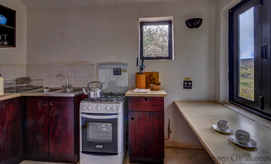 Kitchen area in the self catering unit - Hluhluwe iMfolozi Game Reserve Big 5 Nselweni Bush Camp Self Catering Accommodation Bookings KwaZulu-Natal South Africa