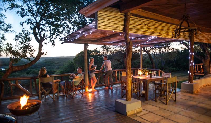 View Deck - Mkhulu's House @ Hluhluwe River Lodge