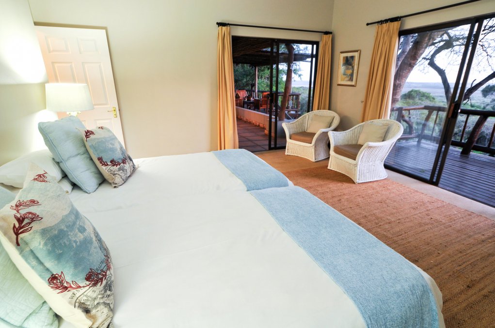 Bedroom - Mkhulu's House @ Hluhluwe River Lodge