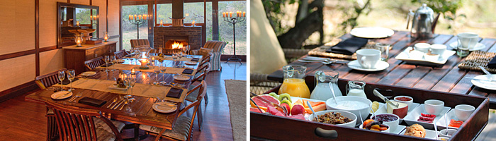 Phinda Vlei Lodge Dining Room Breakfast Phinda Private Game Reserve