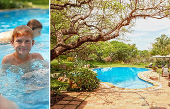 Swimming pool family Thanda Private Villa iZulu Exclusive Use Thanda Private Game Reserve Accommodation Bookings