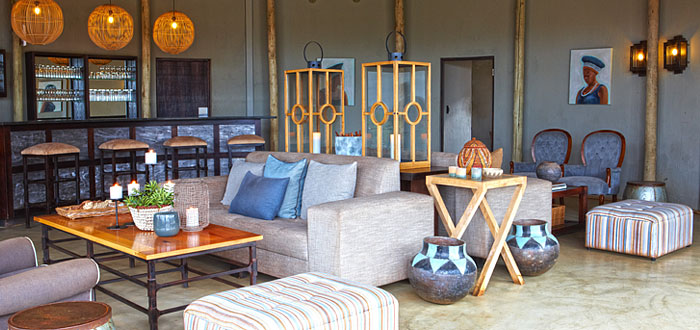 Main Camp Lounge Bar Area Thanda Tented Safari Camp Thanda Private Game Reserve KwaZulu-Natal Luxury Game Lodge
