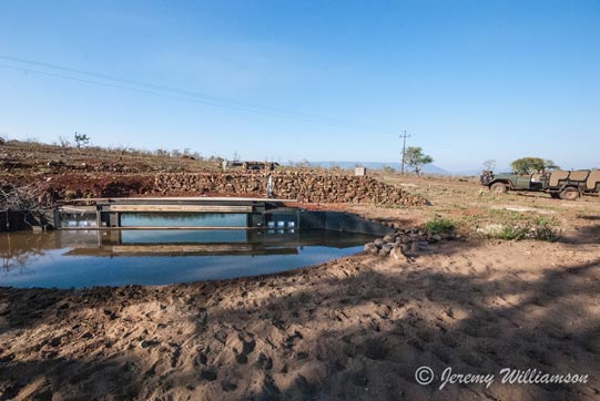 The overnight Umgodi hide - Zimanga Private Game Reserve