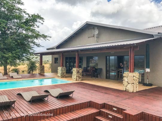Pool @ Doornhoek Homestead - Zimanga Private Game Reserve