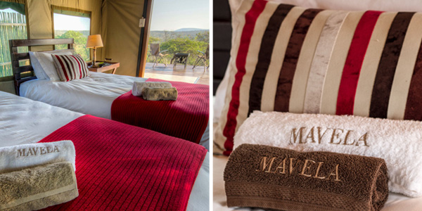 Luxury Towel Mavela Game Lodge Manyoni Private Game Reserve Zululand Rhino Reserve Luxury Tented Camp