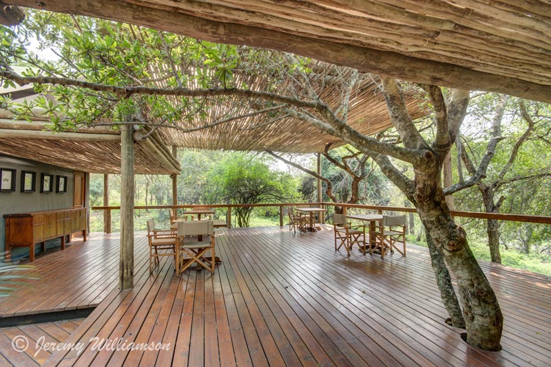Deck - Rhino Sands Safari Camp, Manyoni Private Game Reserve - Hluhluwe iMfolozi Reservations