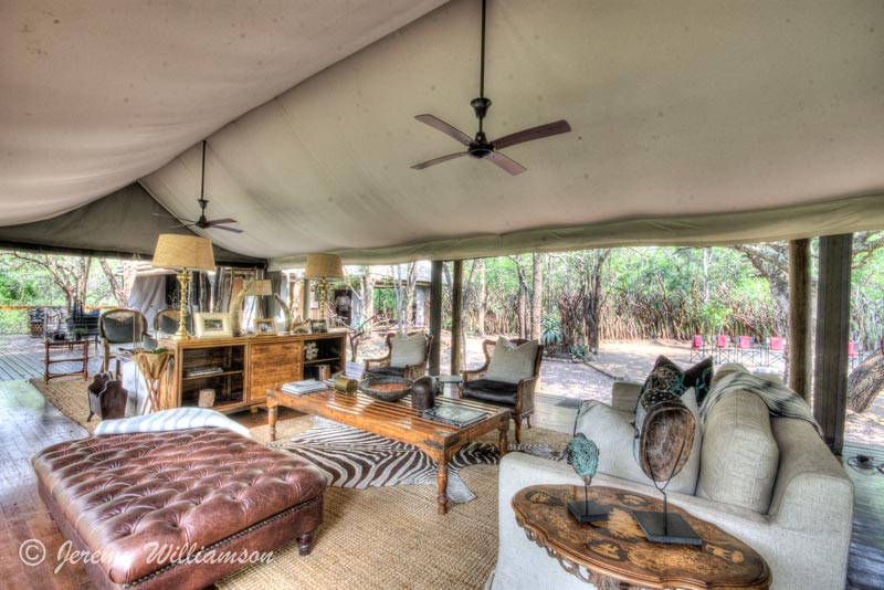 Lounge - Rhino Sands Safari Camp, Manyoni Private Game Reserve - Hluhluwe iMfolozi Reservations