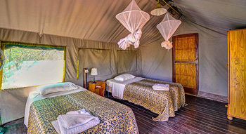 Self catering Mantuma Camp Mkuze Game Reserve  KwaZulu-Natal